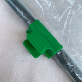 Maxbell 20 Pieces Greenhouse Film Clamps Shading film Netting for Farming Fixing green 8mm
