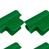 Maxbell 20 Pieces Greenhouse Film Clamps Shading film Netting for Farming Fixing green 19mm