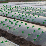 Maxbell 20 Pieces Greenhouse Film Clamps Shading film Netting for Farming Fixing green 19mm