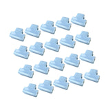 Maxbell 20 Pieces Greenhouse Film Clamps Shading film Netting for Farming Fixing bule 11mm