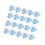 Maxbell 20 Pieces Greenhouse Film Clamps Shading film Netting for Farming Fixing bule 11mm