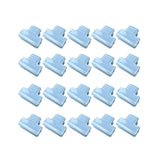 Maxbell 20 Pieces Greenhouse Film Clamps Shading film Netting for Farming Fixing bule 11mm