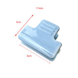 Maxbell 20 Pieces Greenhouse Film Clamps Shading film Netting for Farming Fixing bule 11mm
