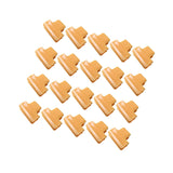 Maxbell 20 Pieces Greenhouse Film Clamps Shading film Netting for Farming Fixing orange 11mm
