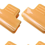 Maxbell 20 Pieces Greenhouse Film Clamps Shading film Netting for Farming Fixing orange 11mm