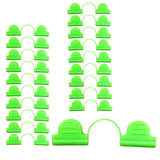Maxbell 20Pcs Film Netting Rod Clip Greenhouse Film Clamps for Fixing Garden Farming 6mm