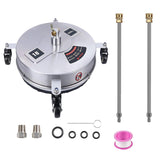 Maxbell Pressure Washer Surface Cleaner Nozzle Rotary for Cleaning Indoors Sidewalks