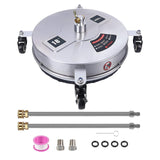 Maxbell Pressure Washer Surface Cleaner Nozzle Rotary for Cleaning Indoors Sidewalks