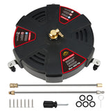 Maxbell Driveway Power Washer 16inch Rotary Surface Cleaner for Patio Decks Driveway