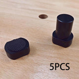 Maxbell Bench Dog Stops Aluminum Alloy Black Clamp Peg Stoppers for 19/20mm Dog Hole L:20MM