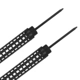 Maxbell Plant Poles Stand Trellis palm Dill Column Potted plant Pole for Plants Black