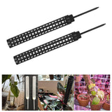 Maxbell Plant Poles Stand Trellis palm Dill Column Potted plant Pole for Plants Black