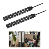 Maxbell Plant Poles Stand Trellis palm Dill Column Potted plant Pole for Plants Black
