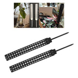 Maxbell Plant Poles Stand Trellis palm Dill Column Potted plant Pole for Plants Black