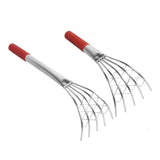 Maxbell Claw Rake with Mesh Net 5 Prong Clamming Claw for Weeding Beach Digging Rake 30cm