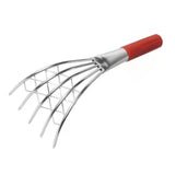 Maxbell Claw Rake with Mesh Net 5 Prong Clamming Claw for Weeding Beach Digging Rake 30cm