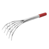 Maxbell Claw Rake with Mesh Net 5 Prong Clamming Claw for Weeding Beach Digging Rake 40cm