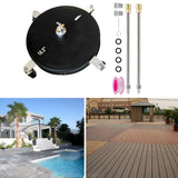 Maxbell 16.5" Pressure Washer Surface Cleaner 4000PSI for Indoors Sidewalks Driveway with 2pcs Wands