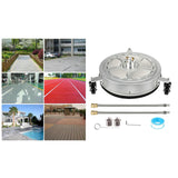 Maxbell 16inch Pressure Washer Surface Cleaner Pressure Washing Flat Surface Cleaner