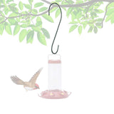 Maxbell 3Pcs S Shaped Hummingbird Feeder Hook Bird Cage Hanger for Garden Patio Home black
