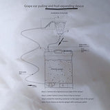 Maxbell Agricultural Return Sprayer spray Water Mist for Home Greenhouse Lawn Flat angle 22cm