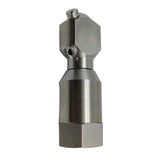 Maxbell Pressure Drain Jetting Hose Nozzle Durable Sewer Jet Nozzle for Outdoor Clean 1/2