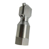 Maxbell Pressure Drain Jetting Hose Nozzle Durable Sewer Jet Nozzle for Outdoor Clean 1/2