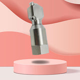 Maxbell Pressure Drain Jetting Hose Nozzle Durable Sewer Jet Nozzle for Outdoor Clean 3/4