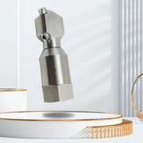 Maxbell Pressure Drain Jetting Hose Nozzle Durable Sewer Jet Nozzle for Outdoor Clean 1inch