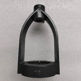 Maxbell Square Hole Drill Fixed Bracket for Drill Machine Woodworking Bench Mortiser Black