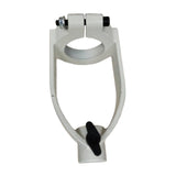 Maxbell Square Hole Drill Fixed Bracket for Drill Machine Woodworking Bench Mortiser White