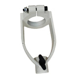 Maxbell Square Hole Drill Fixed Bracket for Drill Machine Woodworking Bench Mortiser White