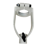 Maxbell Square Hole Drill Fixed Bracket for Drill Machine Woodworking Bench Mortiser White