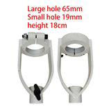 Maxbell Square Hole Drill Fixed Bracket for Drill Machine Woodworking Bench Mortiser White