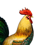 Maxbell Rooster Garden Decor Simulation Rooster Acrylic for Farmhouse Landscape Lawn