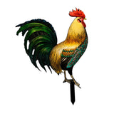Maxbell Rooster Garden Decor Simulation Rooster Acrylic for Farmhouse Landscape Lawn