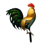 Maxbell Rooster Garden Decor Simulation Rooster Acrylic for Farmhouse Landscape Lawn