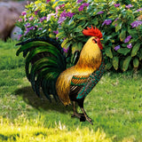 Maxbell Rooster Garden Decor Simulation Rooster Acrylic for Farmhouse Landscape Lawn