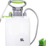 Maxbell Manual Garden Sprayer Water Sprayer Hand Pump Sprayer Sturdy Irrigation Tool 5L