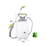 Maxbell Manual Garden Sprayer Water Sprayer Hand Pump Sprayer Sturdy Irrigation Tool 5L