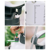 Maxbell Manual Garden Sprayer Water Sprayer Hand Pump Sprayer Sturdy Irrigation Tool 8L