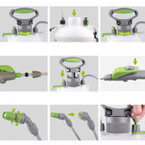 Maxbell Manual Garden Sprayer Water Sprayer Hand Pump Sprayer Sturdy Irrigation Tool 8L