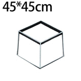 Maxbell Lawn Patio Pathway Maker 45*45cm Pathway Maker Casting for Lawn Walkway