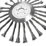 Maxbell Trimmer Head Grass Weeds Brush Cutting Head for Gardening Lawnmower Driveway 10inch