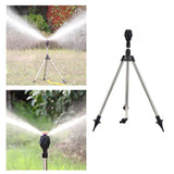 Maxbell Rotating Tripod Sprinkler Automatic Lawn Sprinkler for Home Garden Household