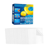 Maxbell 30Pcs Inflatable Patch Repair Kit Transparent Square Shape Pool Repair Patch