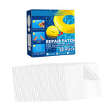 Maxbell 30Pcs Inflatable Patch Repair Kit Transparent Square Shape Pool Repair Patch