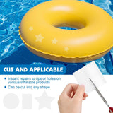 Maxbell 30Pcs Inflatable Patch Repair Kit Transparent Square Shape Pool Repair Patch