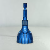 Maxbell Deburring External Chamfer Tool Improved Sharpness Chamfering Drill Bit Tool Blue