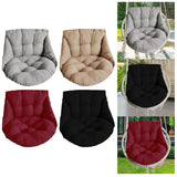 Maxbell Hanging Chair Cushion Patio Hanging Egg Chair Pad for Balcony Garden Hammock Gray